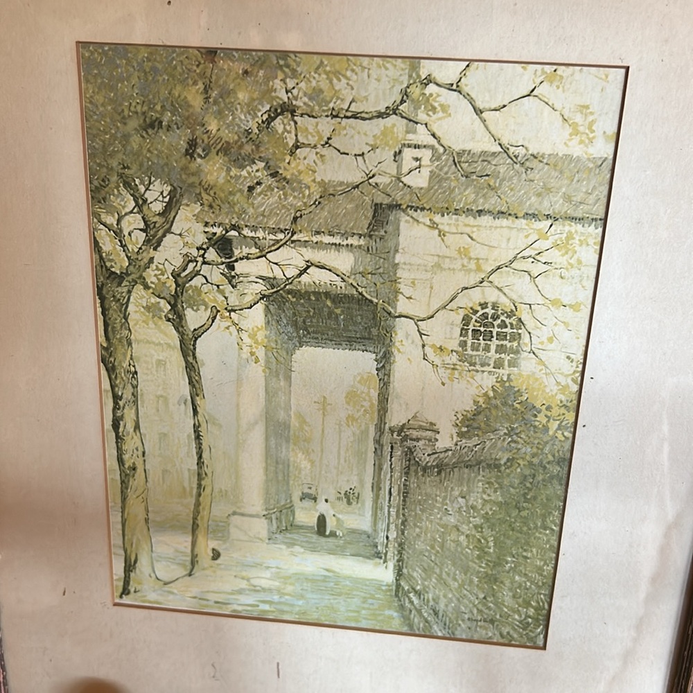 Vintage Charleston, S.C. Print by Alfred Hutty - Picture 4 of 8